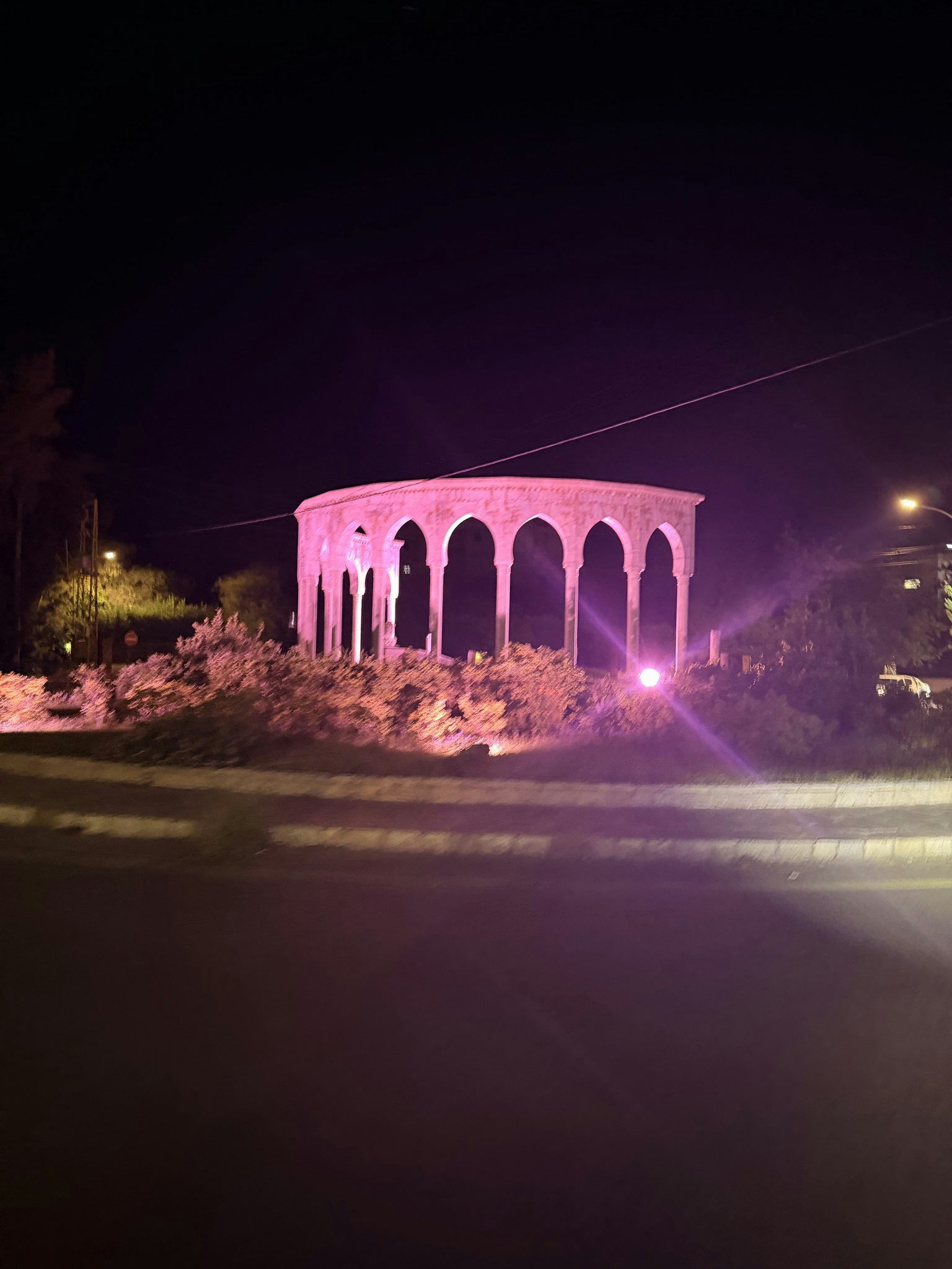 Zgharta lights up pink for breast cancer awareness